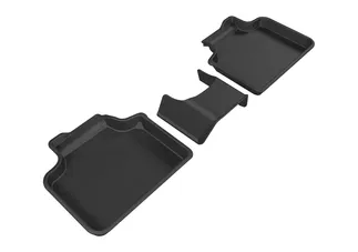 3D MAXpider Kagu 2nd Row Floormats For 2017-2019 Mini Countryman - Black